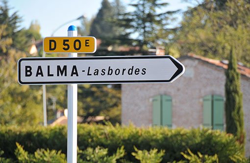 Panneau de signalisation directionnelle groupe Girod